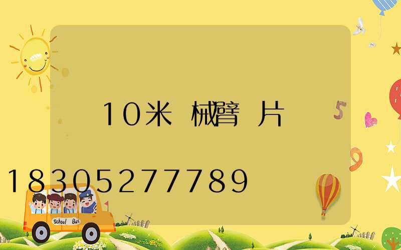 10米機械臂圖片