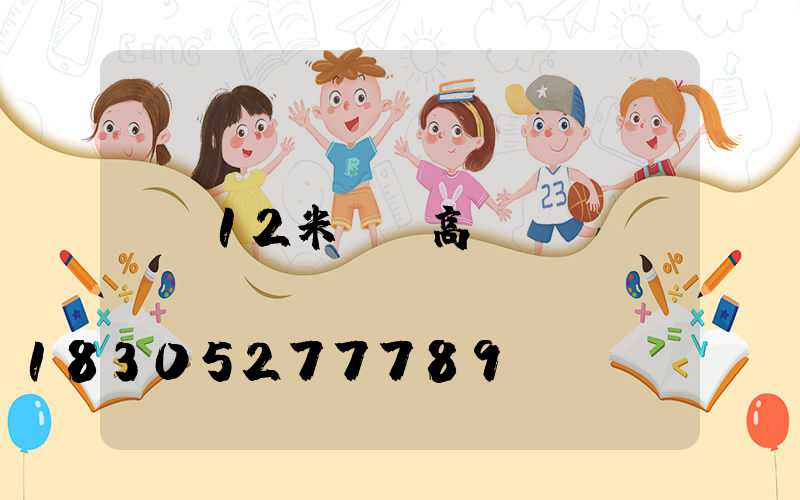 12米圓頭高桿燈