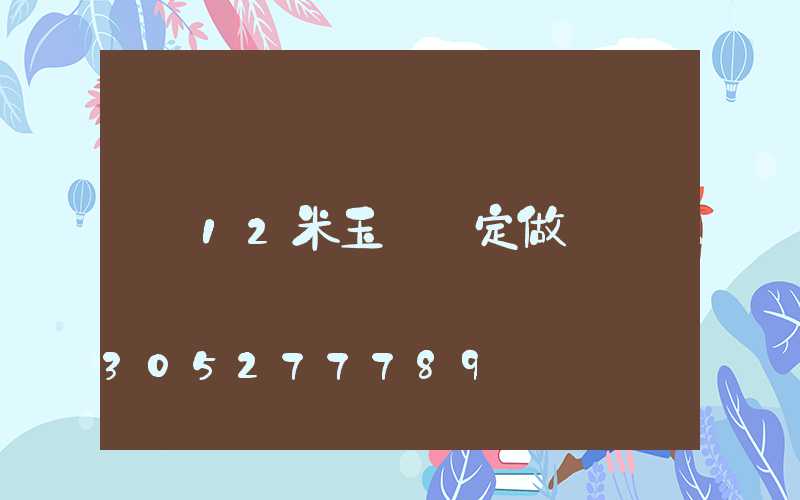 12米玉蘭燈定做