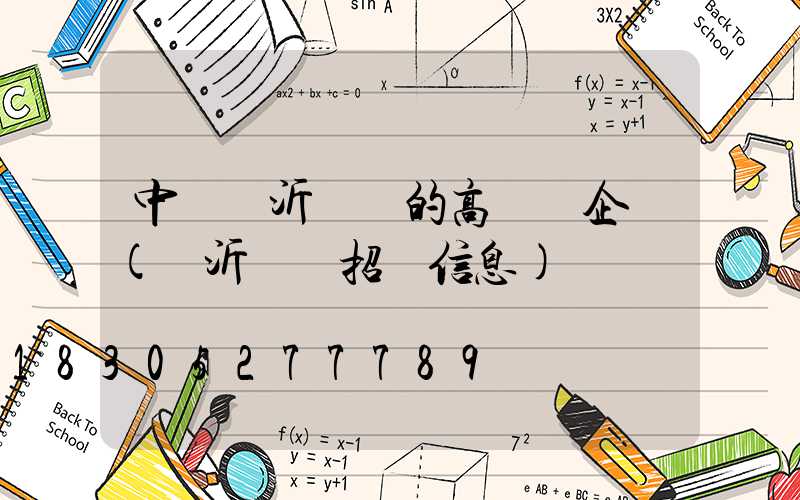 中標臨沂機場的高桿燈企業(臨沂機場招標信息)
