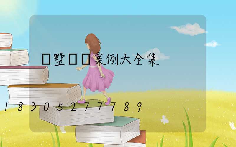 別墅設計案例大全集