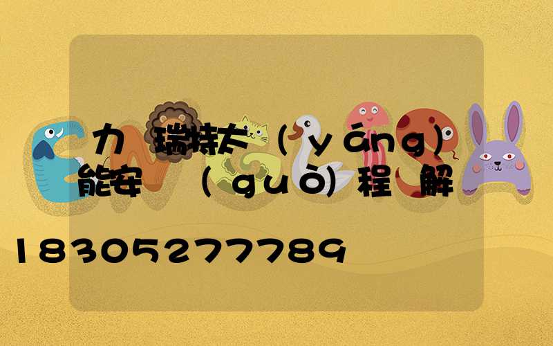 力諾瑞特太陽(yáng)能安裝過(guò)程圖解