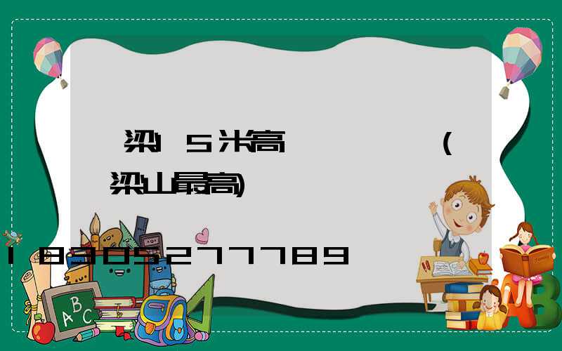 呂梁15米高桿燈設計圖(呂梁山最高)