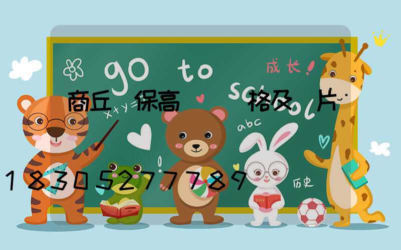 商丘環保高桿燈價格及圖片