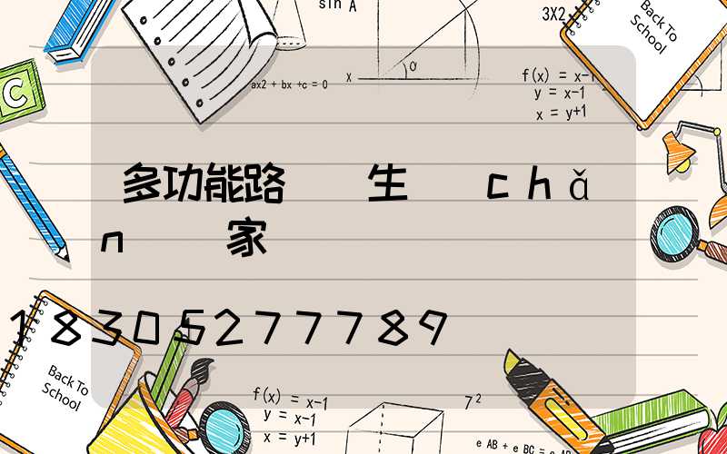 多功能路燈桿生產(chǎn)廠家