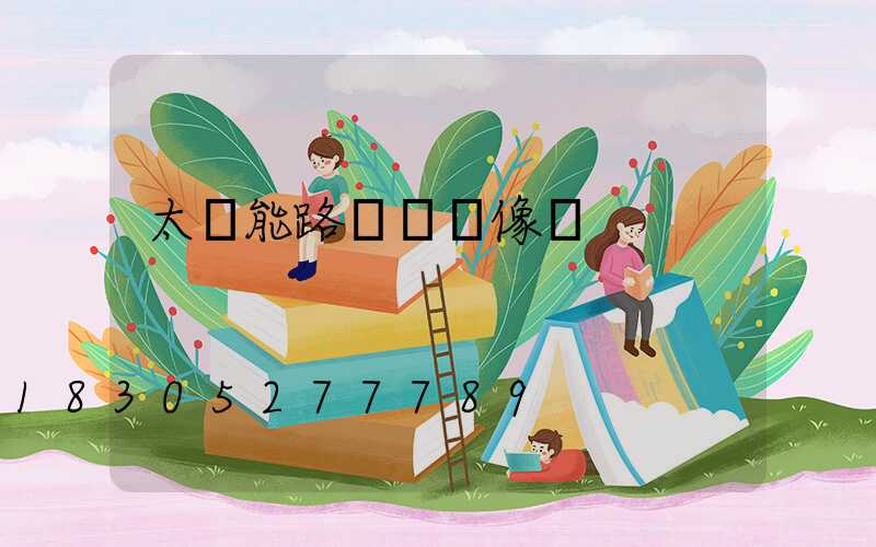 太陽能路燈帶攝像頭