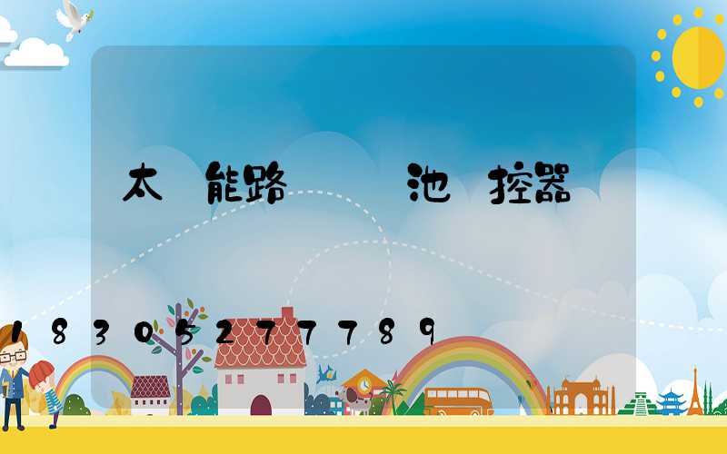 太陽能路燈鋰電池儲控器