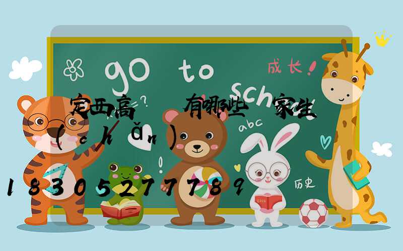 定西高桿燈有哪些廠家生產(chǎn)