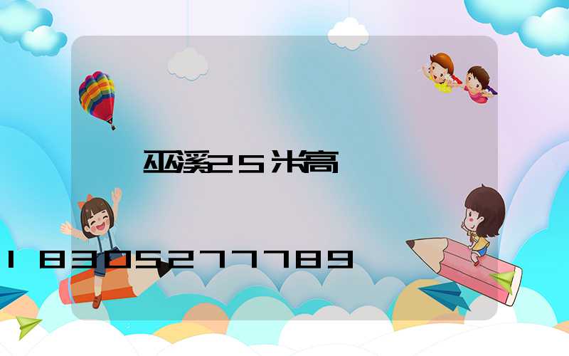 巫溪25米高桿燈