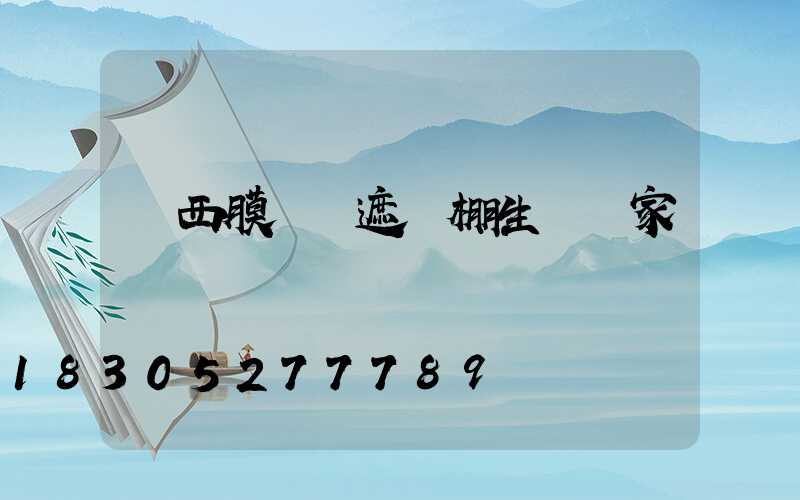 廣西膜結構遮陽棚生產廠家