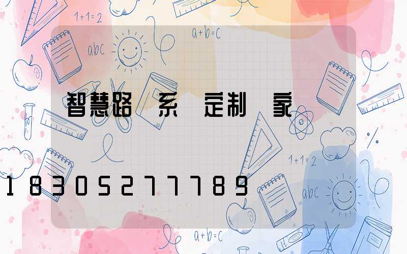 智慧路燈系統定制廠家