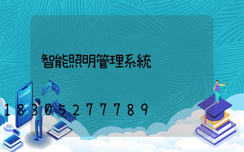 智能照明管理系統