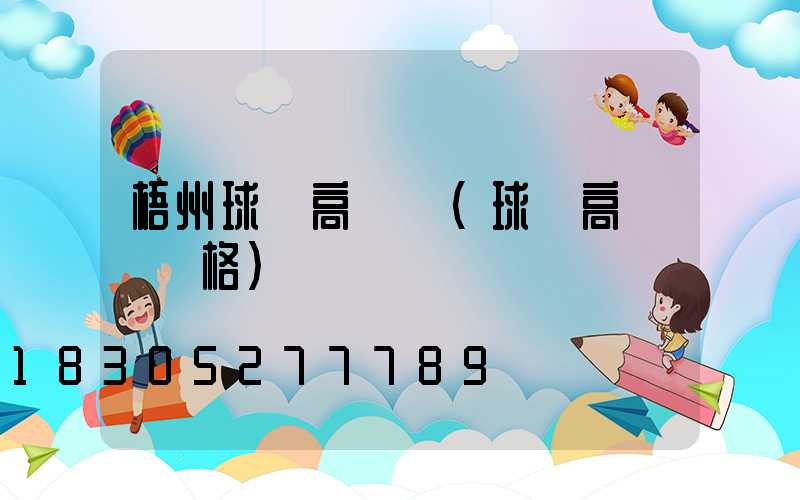 梧州球場高桿燈(球場高桿燈價格)