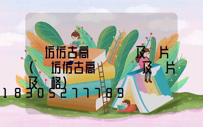 濰坊仿古高桿燈報價及圖片(濰坊仿古高桿燈報價及圖片及價格)