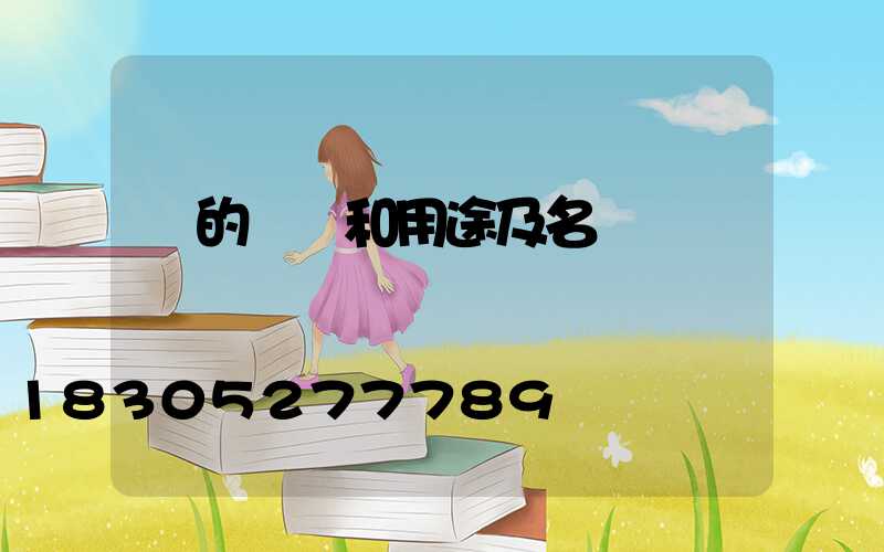 燈的種類和用途及名稱