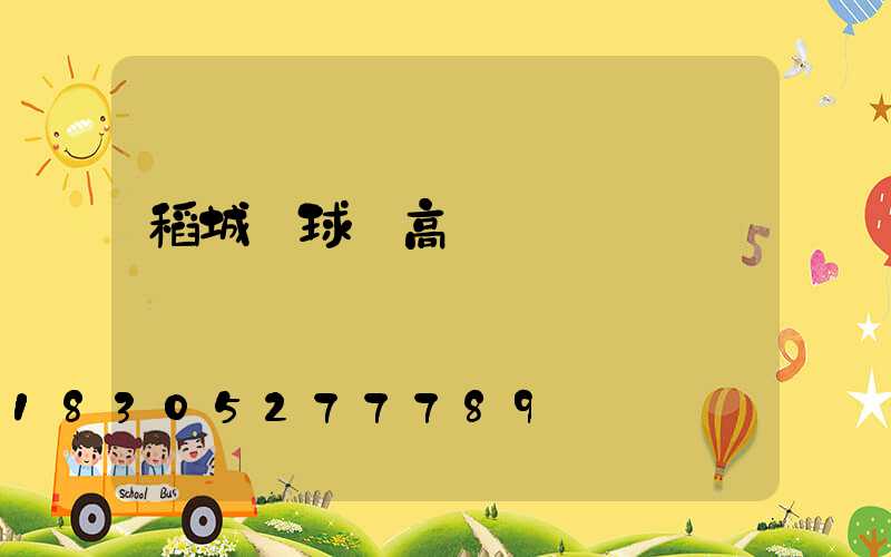 稻城縣球場高桿燈