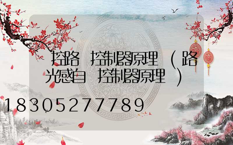 聲控路燈控制器原理圖(路燈光感自動控制器原理圖)