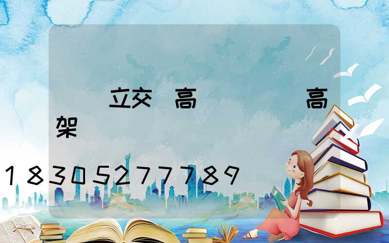 臺灣立交橋高桿燈(臺灣高架橋)