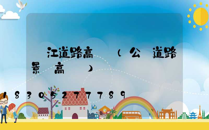 陽江道路高桿燈(公園道路景觀高桿燈)