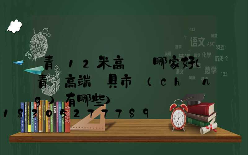 青島12米高桿燈哪家好(青島高端燈具市場(chǎng)有哪些)
