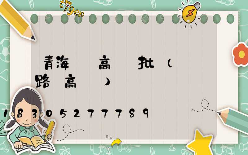 青海機場高桿燈批發(機場路燈高桿燈)