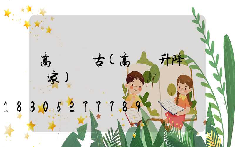 高桿燈復古(高桿燈升降機廠家)